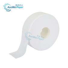 Rouleau de papier toilette recyclé-jumbo 2 épaisseurs double ligne ZS680-02-12