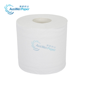 Usine recycler les matières premières papier toilette rouleau d'essuie-mains 2 plis gaufrage papier de soie de salle de bain