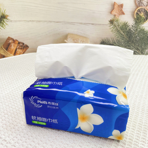 PLEES Series-AWRC011-08 papier hygiénique doux pour le visage-4ply serviette en papier résistant 