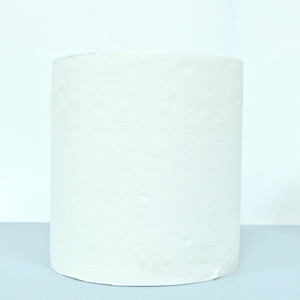 Offre spéciale serviette à main Jumbo jetable 8 rouleaux/carton blanc papier de toilette noyau de péage contenant des serviettes en papier jumbo 